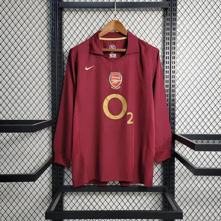 MAILLOT RETRO ARSENAL 2005/2006 Onze Maillots
