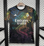 Maillot Real Madrid Black Multi-Color "Dragon" Concept 2024/2025 JanaFoot